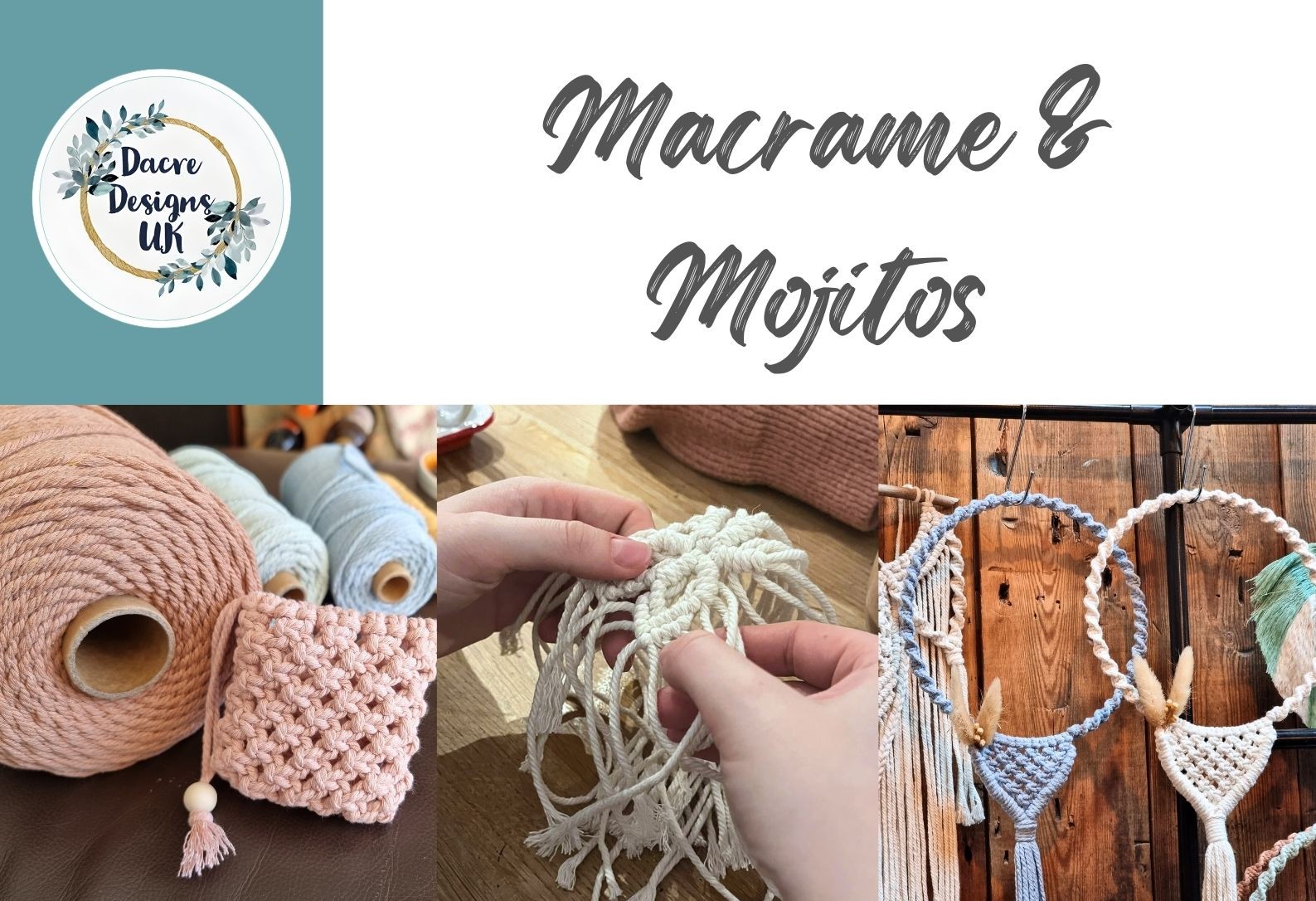 Macramé & Mojitos - Feather Wall Hanging 28.04.26